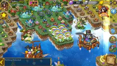 精灵世界种田v5.3.4清爽版★地图最大的合成类休闲单机手游