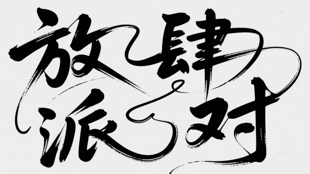 即梦3.0艺术字生成案例及提示词
